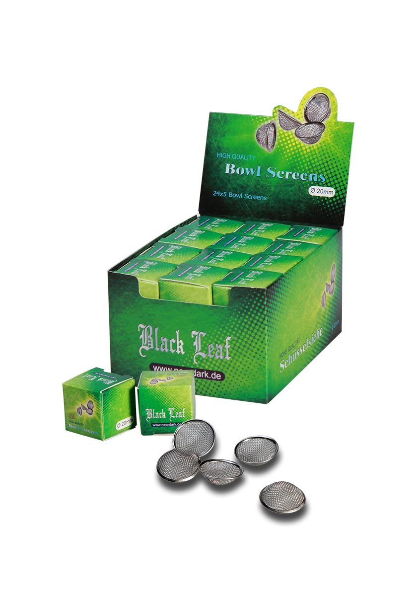 Сетки Black Leaf с окантовкой Ø 20 мм ЗЕЛЁНЫЕ. 5 шт