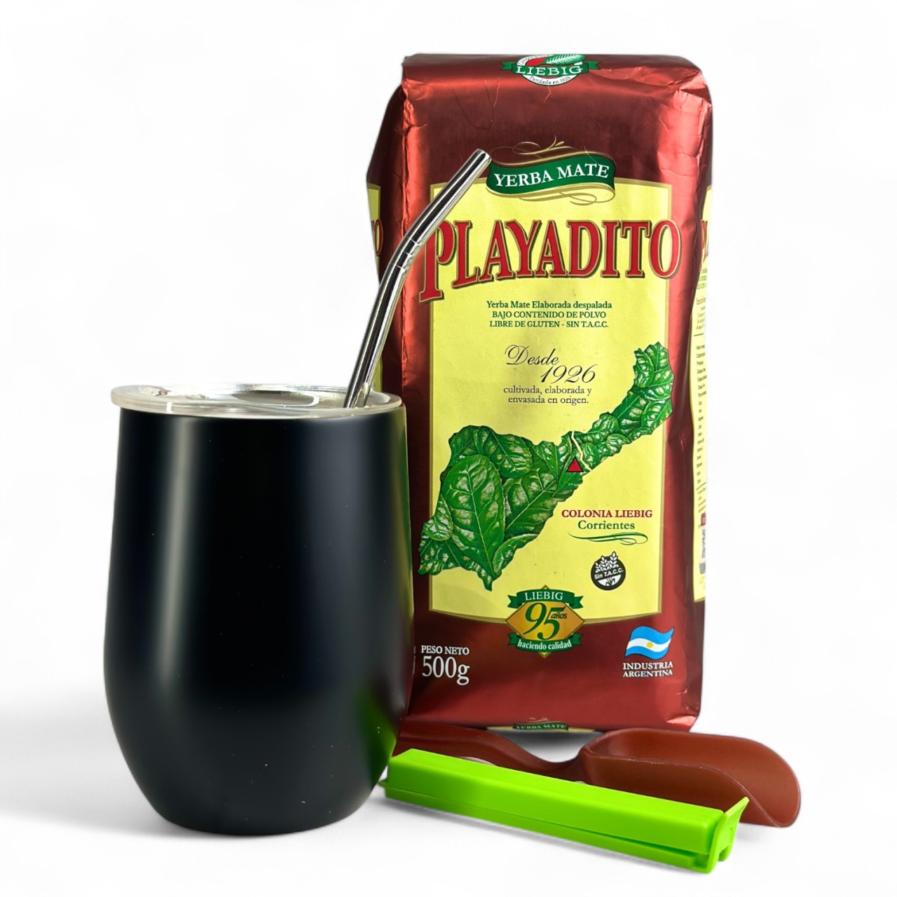 Набор | Мате Playadito Despalada 500g + Калебас