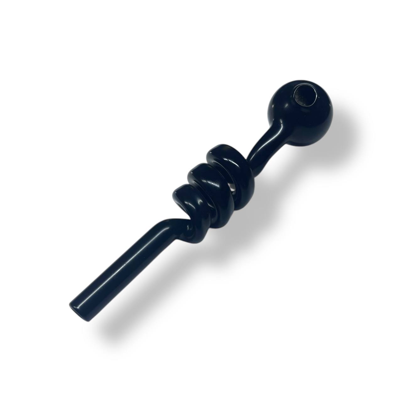 Трубка | Dab - Spiral Black 12 см.