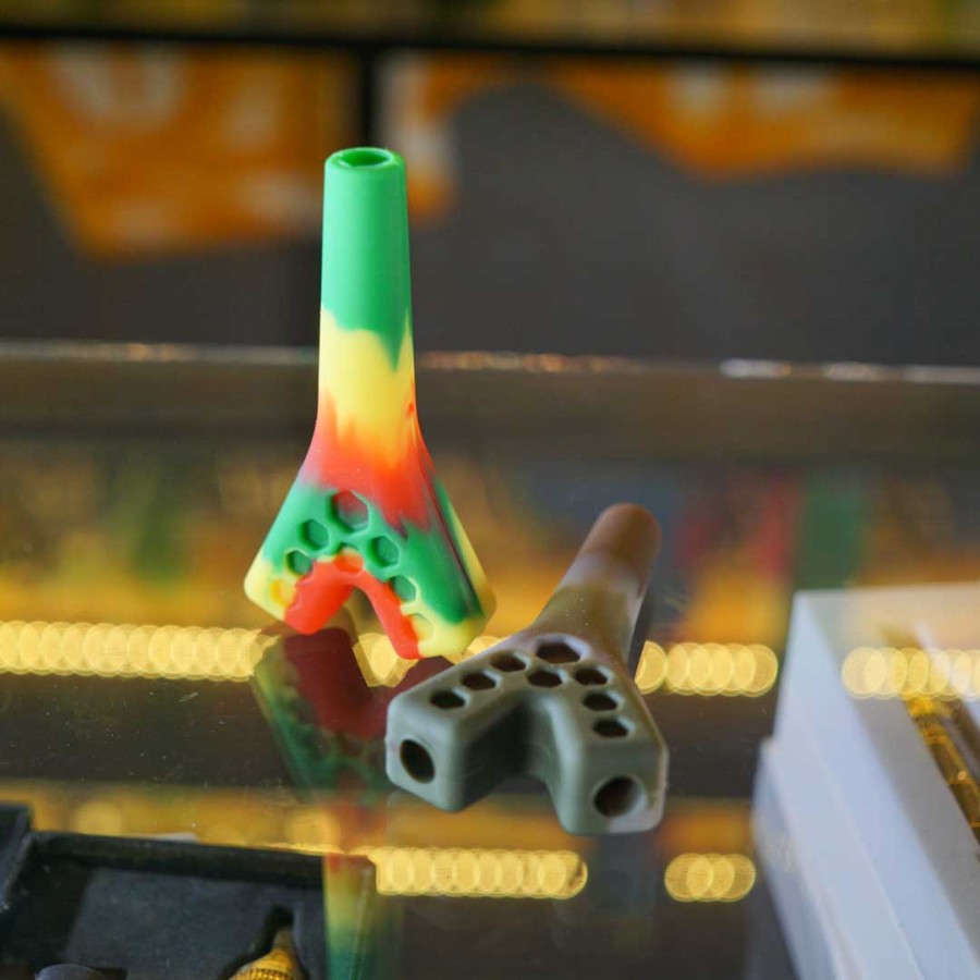 Мундштук | Double mix color silicone.