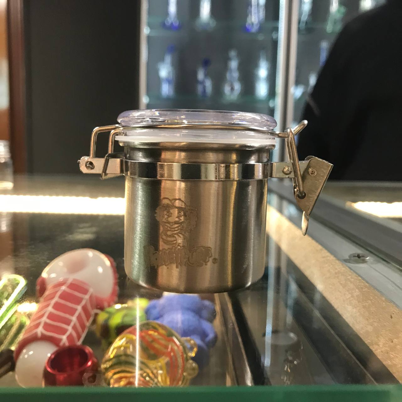 Контейнер | Metall Jars small  - вакуумная