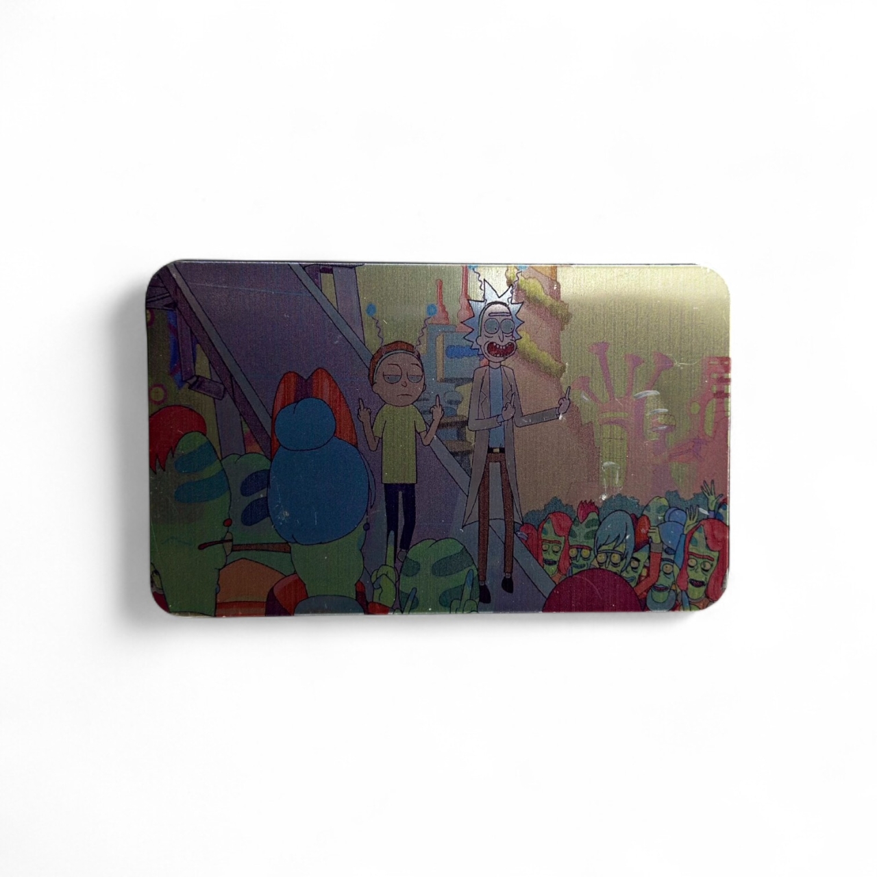 Трубка | Card - Rick & Morty 8,5 см.
