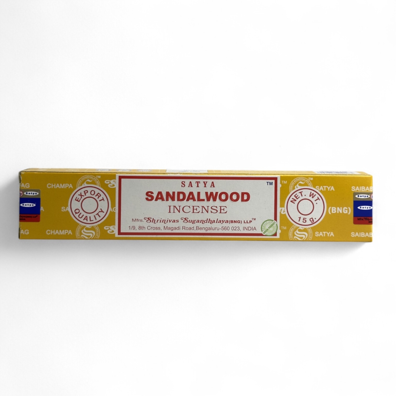 Благовоние | Satya - Sandalwood 15 гр. (15-20 палочек)