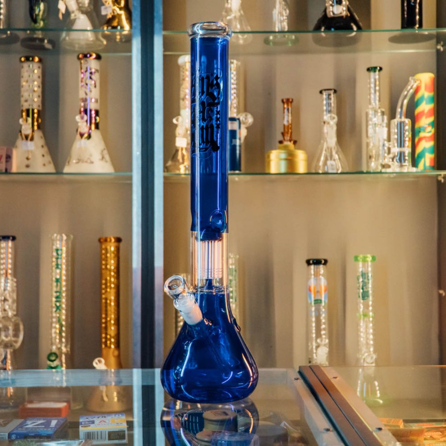Бонг | Amsterdam - Blue Beaker 50 см.
