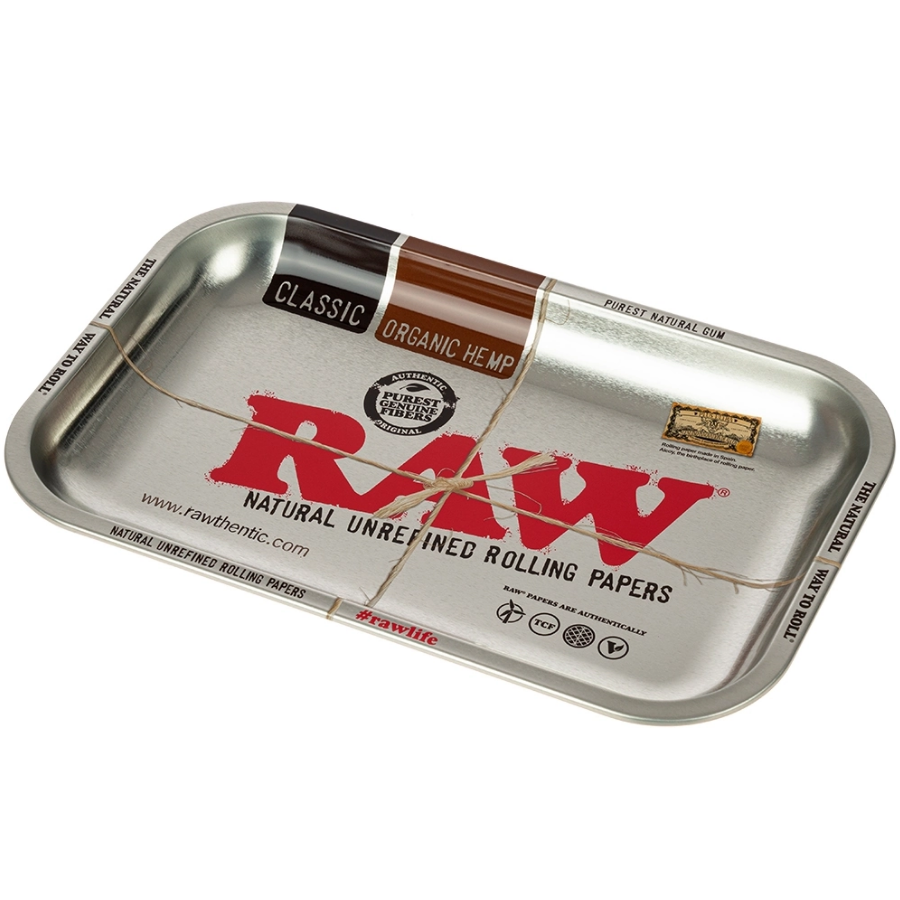 Трэй | RAW - Silver 27 х 17 см.